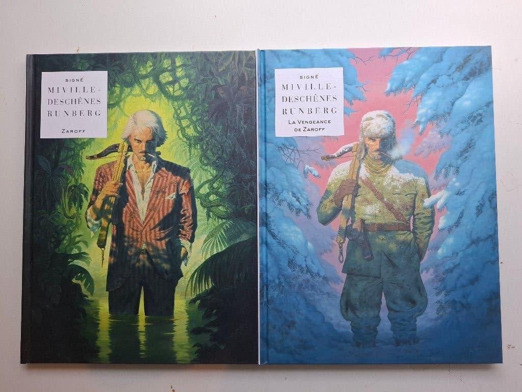 COLLECTION SIGNé ZAROFF TOMES 1 ET 2 SERIE COMPLETE TTBE EO, Livres, Série complète ou Série, Enlèvement ou Envoi, Comme neuf