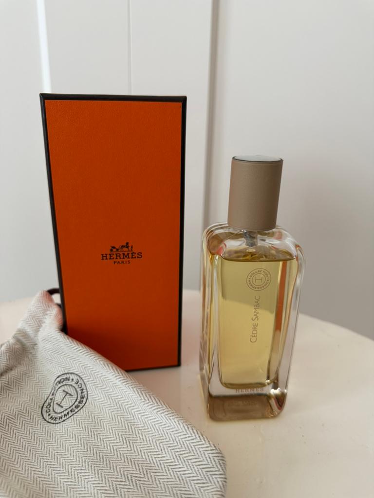 Hermes : Parfum Hermessence Cedre Sambac, Collections, Parfums, Enlèvement ou Envoi, Comme neuf, Plein