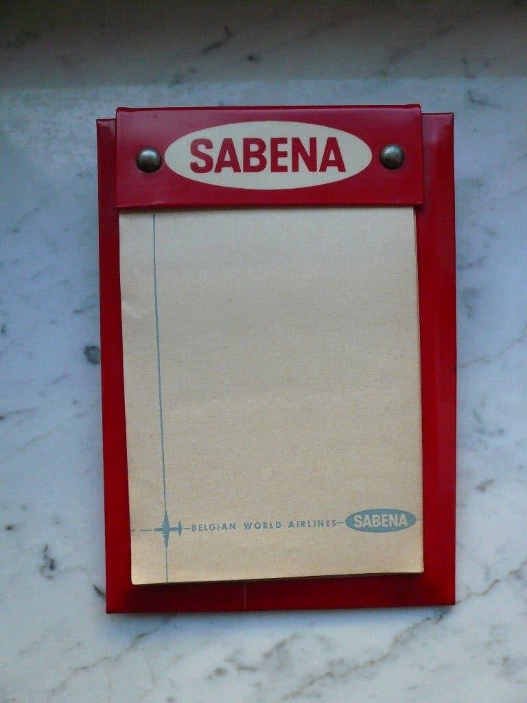 Sabena nota blok, Verzamelen, Ophalen, Gebruikt, 1 t/m 20