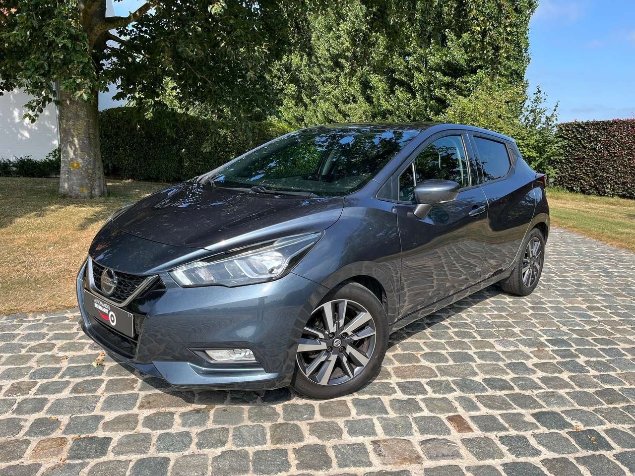 Nissan Micra 1.0 IG-T Tekna Xtronic/63900km/Camera/Navi/Cru, Zwart, https://public.car-pass.be/vhr/184f6767-a1bf-46d7-b448-b18c55806bb1