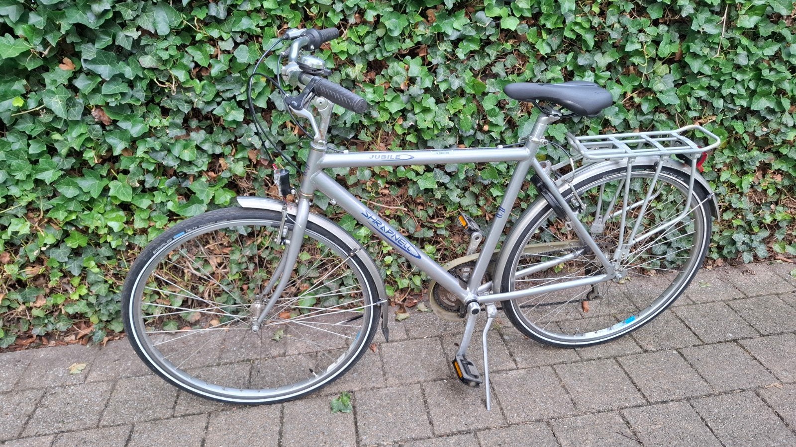 Rijklare herenfiets stadsfiets studentenfiets maat 54
Kaderm, Velgrem, Versnellingen, Zo goed als nieuw, 53 tot 57 cm