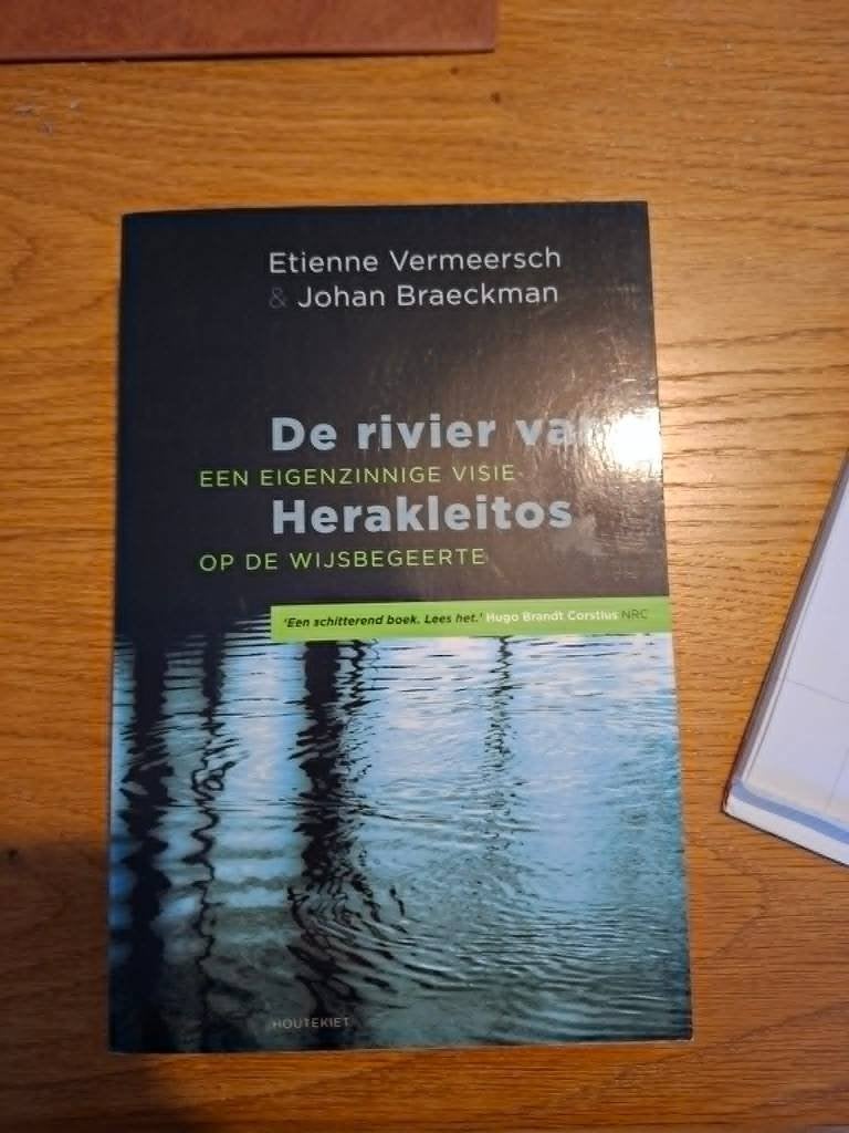 Boek 'De rivier van Herakleitos' te koop, Ophalen, Zo goed als nieuw, Klinische psychologie, Diverse auteurs