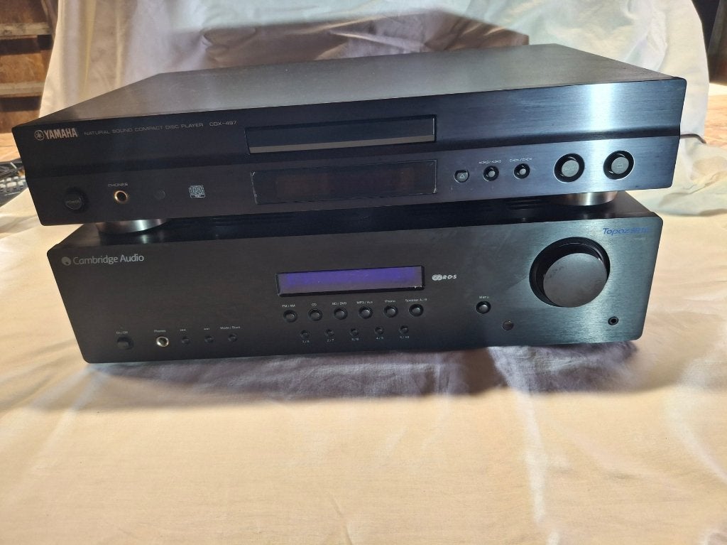 Radio en cd player Yamaha, Enlèvement, Comme neuf, Radio, Avec lecteur de CD