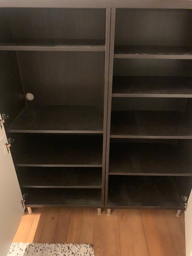 Kast x2, Ophalen, Gebruikt, Met deur(en)
