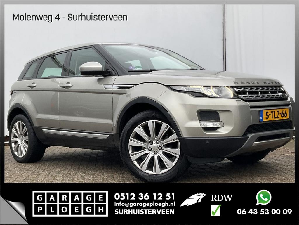 Land Rover Range Rover Evoque 2.0 Si 4WD Prestige Pano Merid, Auto's, Automaat, Startonderbreker, Beige, Bedrijf