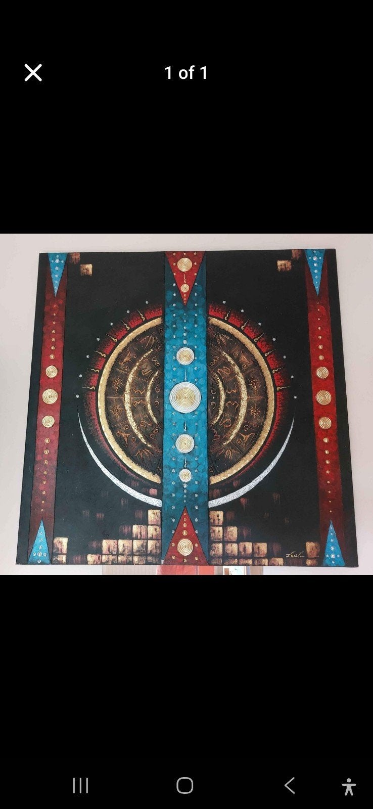 thai modern schilderij, Antiek en Kunst, Kunst | Schilderijen | Modern, Ophalen