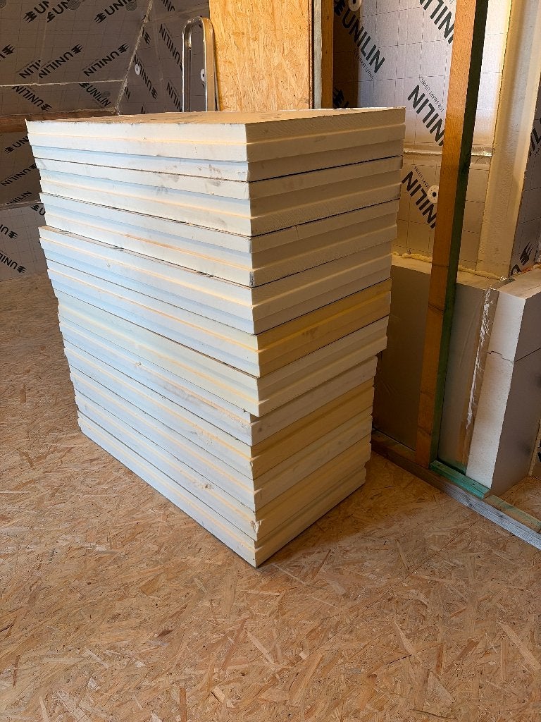 11 PIR isolatieplaten 12 cm, Bricolage & Construction, Comme neuf, Enlèvement, Mousse rigide (PIR), 5 à 10 m²