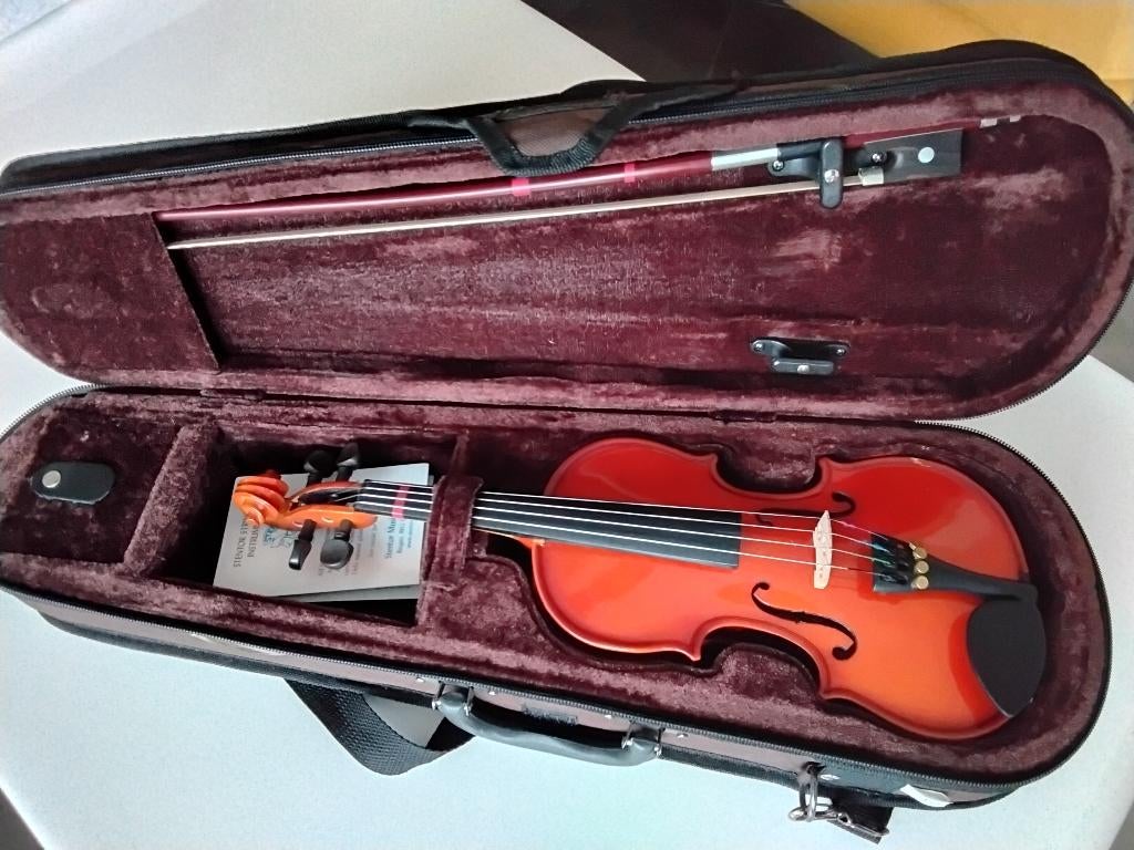 Kinderviool, Musique & Instruments, Instruments à cordes frottées | Violons & Altos, Violon, Comme neuf, Violon 1/4, Enlèvement