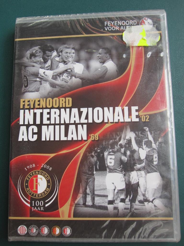 Feyenoord - Internazionale/Ac Milan (nouveau dans son emball, CD & DVD, DVD | Sport & Fitness, Tous les âges, Neuf, dans son emballage