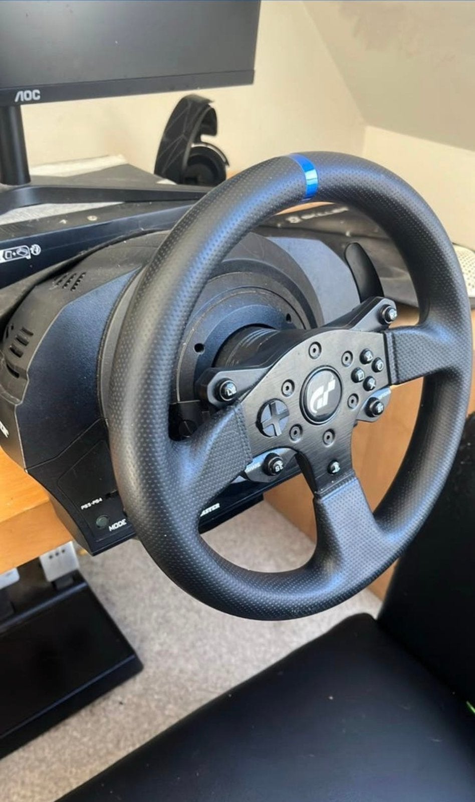 Thrustmaster t300RS GT zo goed als nieuw, Games en Spelcomputers, Spelcomputers | Sony Consoles | Accessoires, Ophalen, Zo goed als nieuw