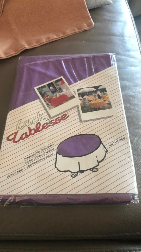 Tafelkleed tafeldoek rond 140cm nieuw, Ophalen of Verzenden, Zo goed als nieuw, Rond