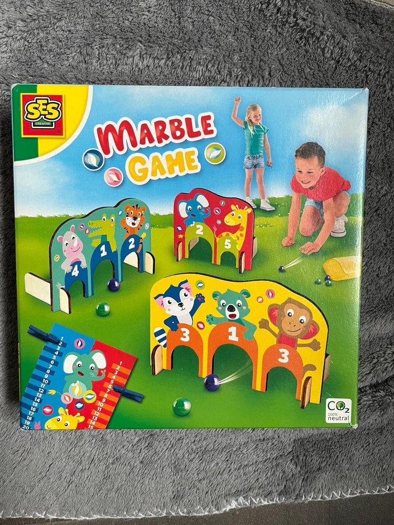 SES marble game (knikkerspel) vanaf 3 jaar, Kinderen en Baby's, Speelgoed | Educatief en Creatief, Ophalen, Zo goed als nieuw