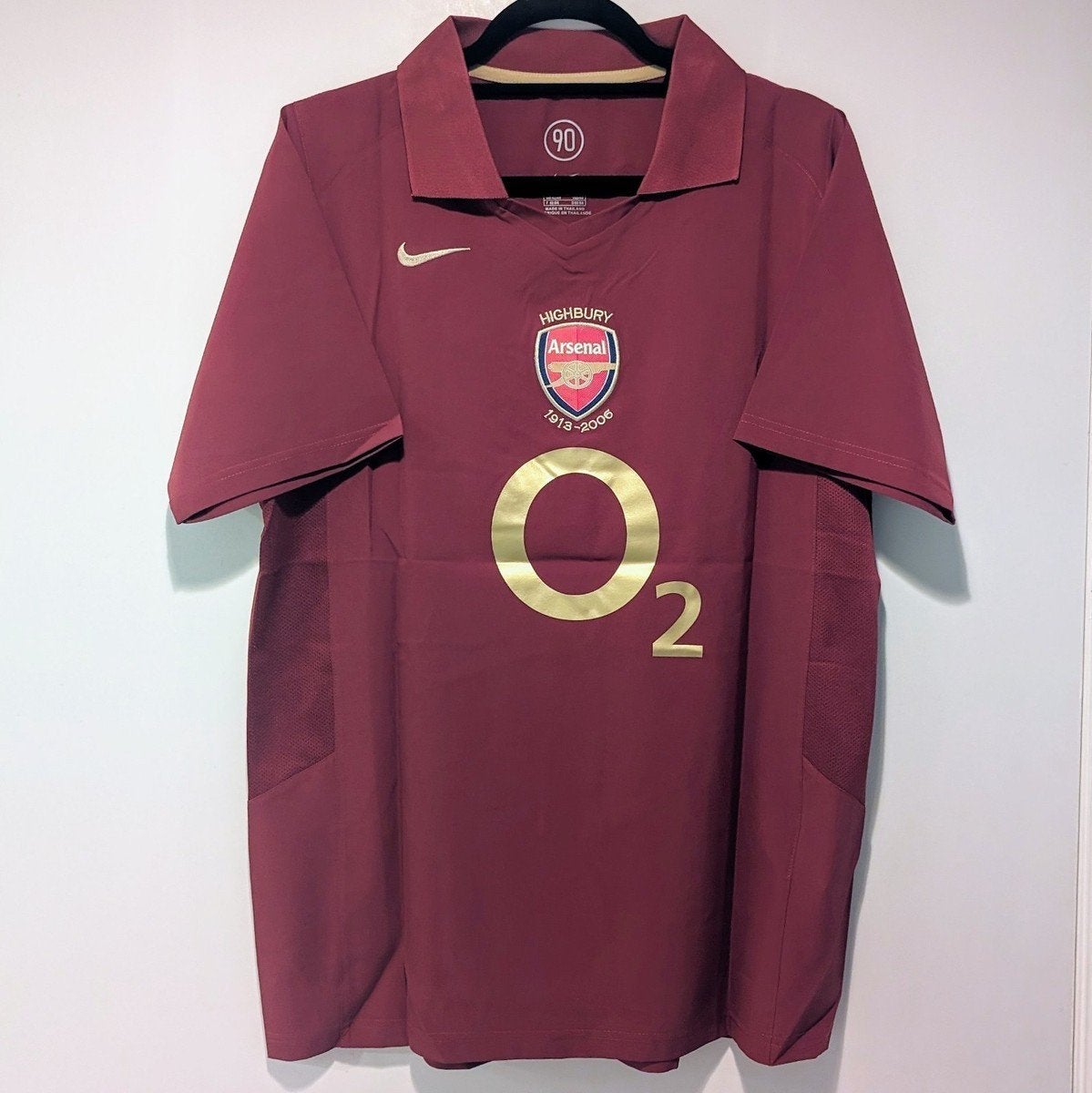 Arsenal Bergkamp Champions League Origineel 2005, Enlèvement ou Envoi