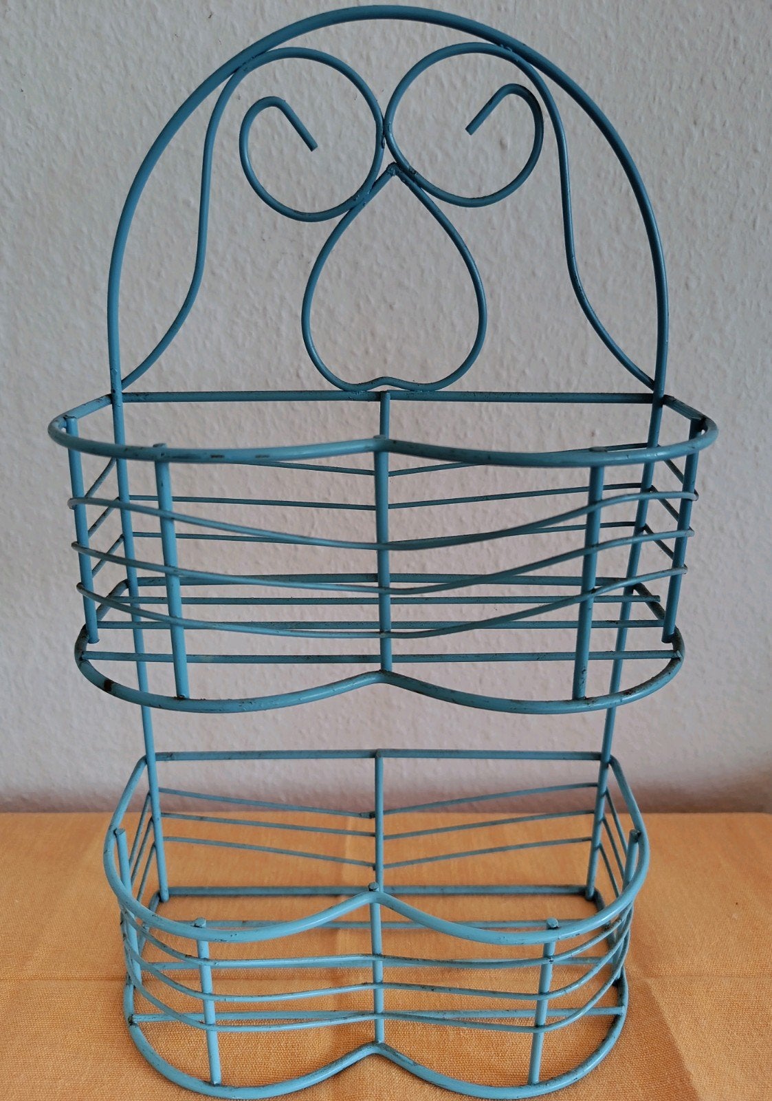 Vintage, kleine metalen plank, H. 30,5, Verzamelen, Retro, Ophalen of Verzenden, Huis en Inrichting