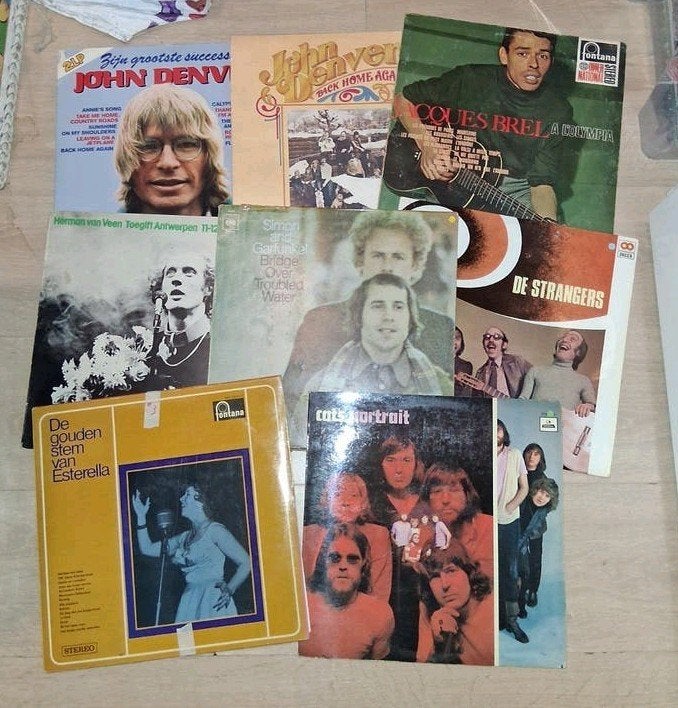 Vinyl platen uit de jaren 50, 60, 70, 80, CD & DVD, Vinyles | Pop, Enlèvement ou Envoi, 1970 - 1979, Utilisé, 12 pouces