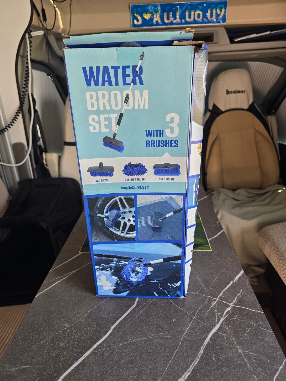 te koop afwas borstel voor auto camper, Ophalen, Zo goed als nieuw