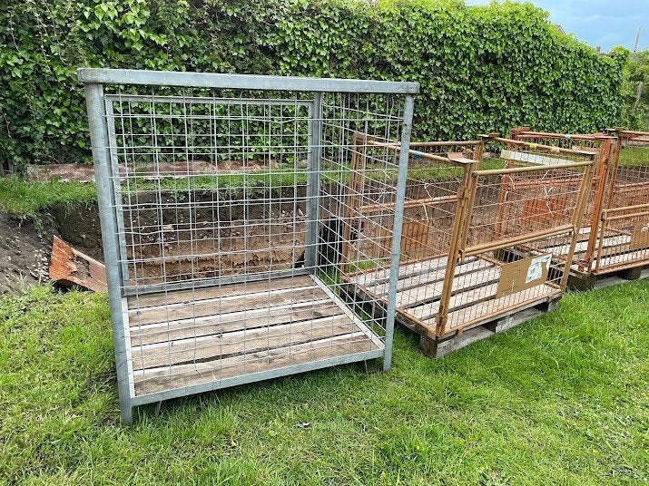cages à matériaux, Enlèvement