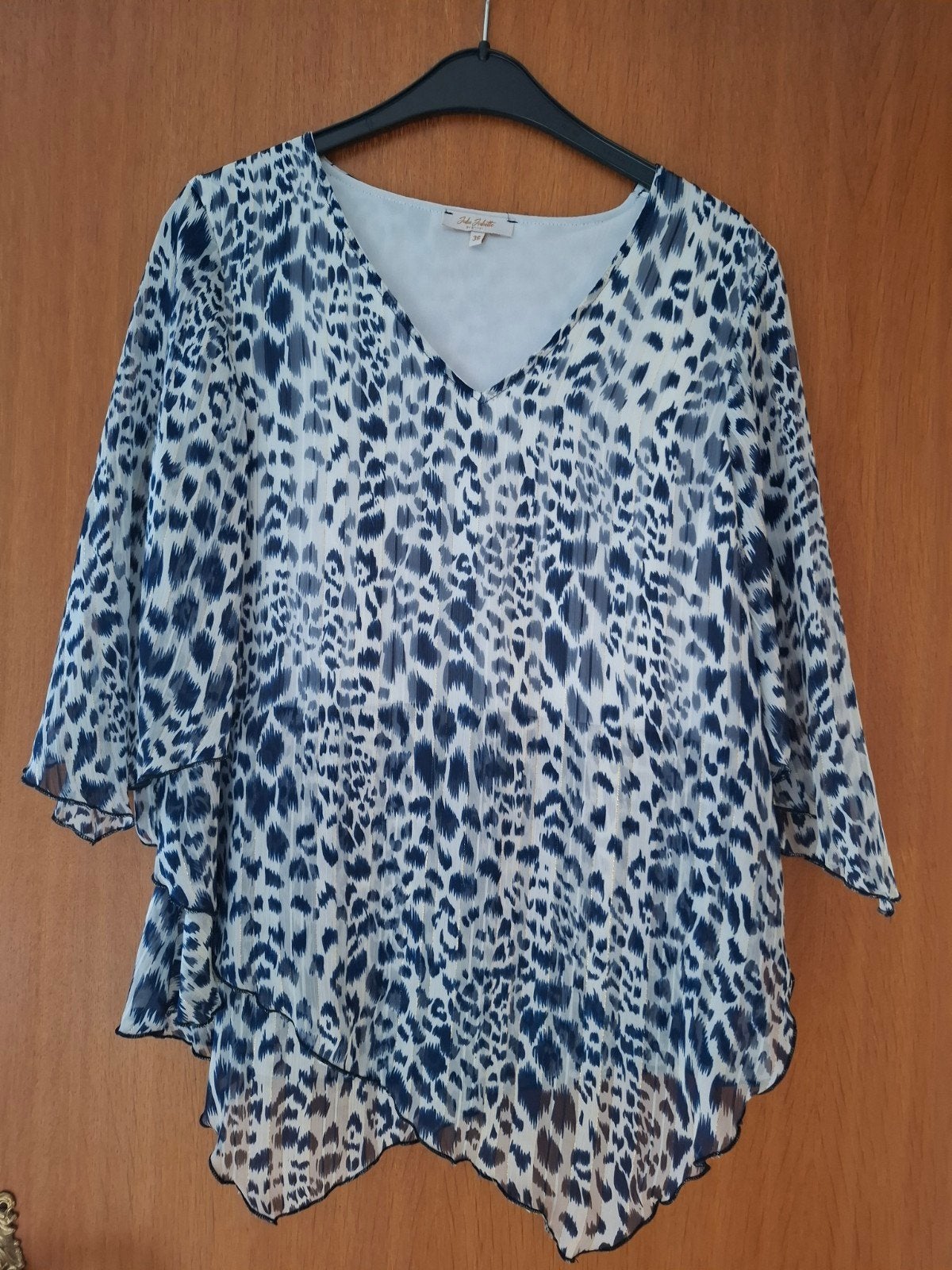 blouse driekwart mouw ongeveer bel&bo julie&juliette mt 36,S, Kleding | Dames, Ophalen, Maat 36 (S)