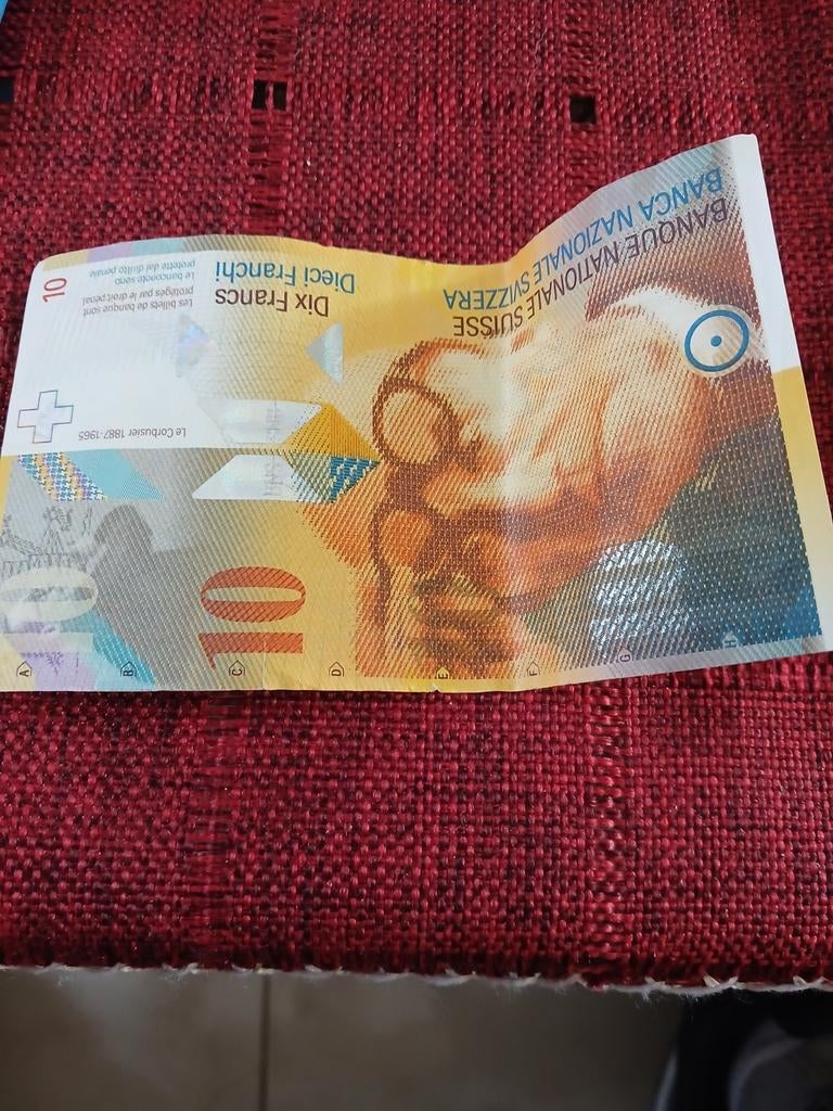 10 francs suisse a vendre, Enlèvement ou Envoi