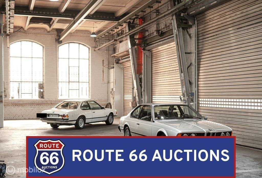 BMW 633 CSi | 1976 | Route 66 Auctions, Auto's, Zwart, Bedrijf, Handgeschakeld, Overige carrosserie