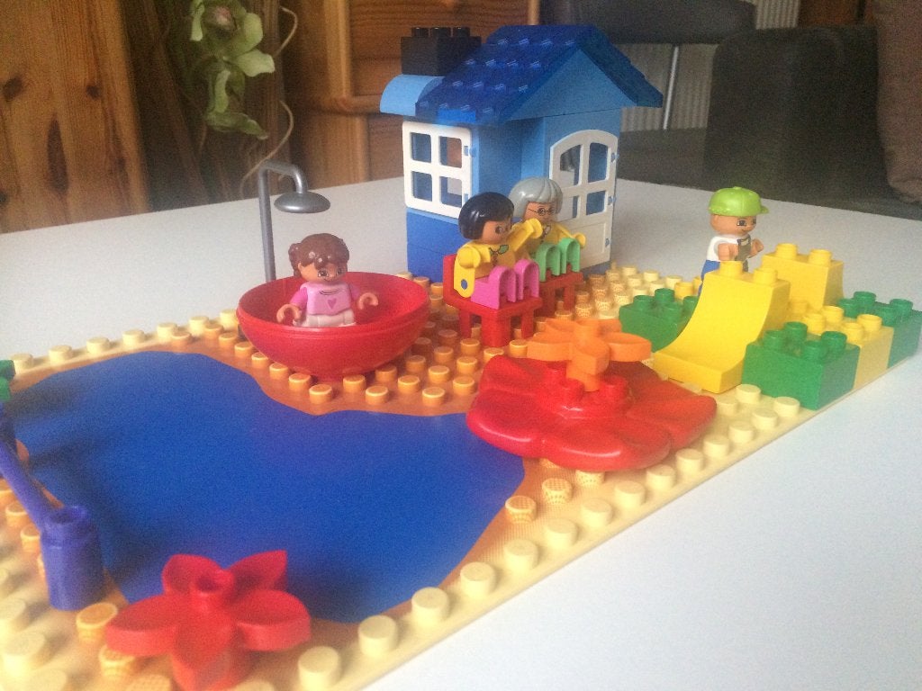 Duplo LEGO "la maison de vacances", Enlèvement, Utilisé, Duplo