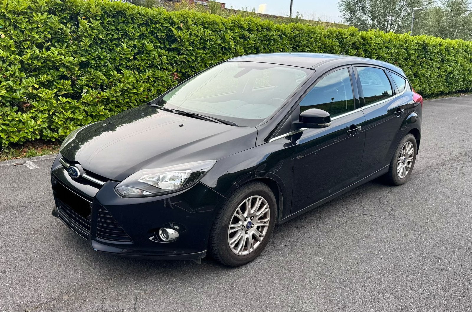Ford Focus 1.0i Ecoboost 2014! Euro5B, Auto's, Stof, Zwart, Zwart, Bedrijf