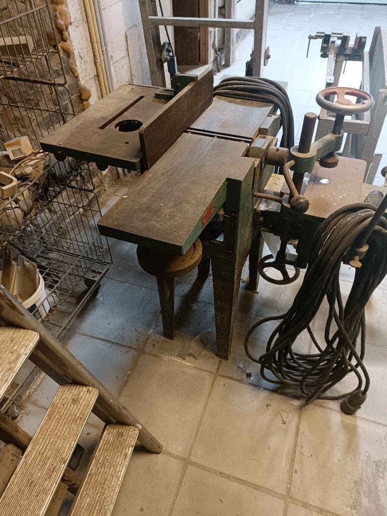 Raboteuse, Enlèvement, Utilisé, Électrique