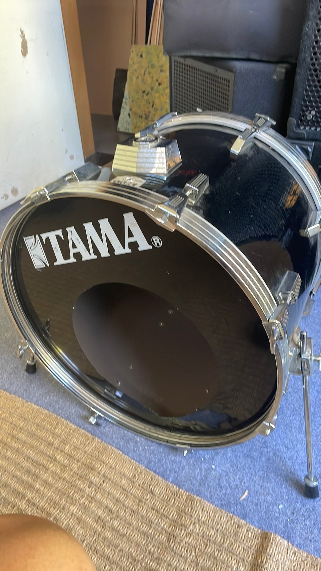 Vintage basdrum TAMA, Musique & Instruments, Batteries & Percussions, Enlèvement, Comme neuf, Tama