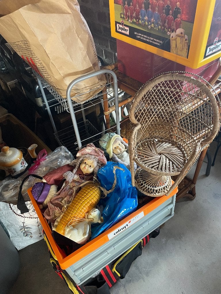 Lot pour brocante à donner, Enlèvement, Utilisé