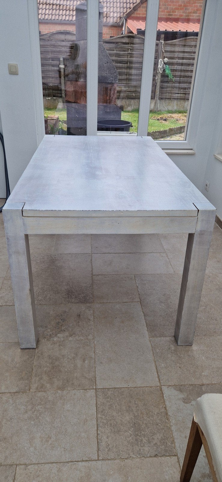 Table chêne, Maison & Meubles, Cinq personnes ou plus, Enlèvement, Utilisé, Chêne