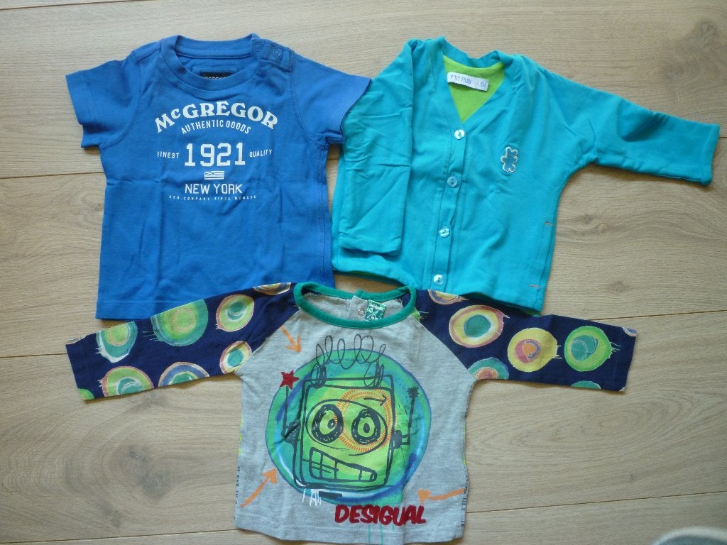 MERKKLEDIJ maat 68, Kinderen en Baby's, Babykleding | Maat 68, Gebruikt, McGregor, Ophalen of Verzenden, Jongetje
