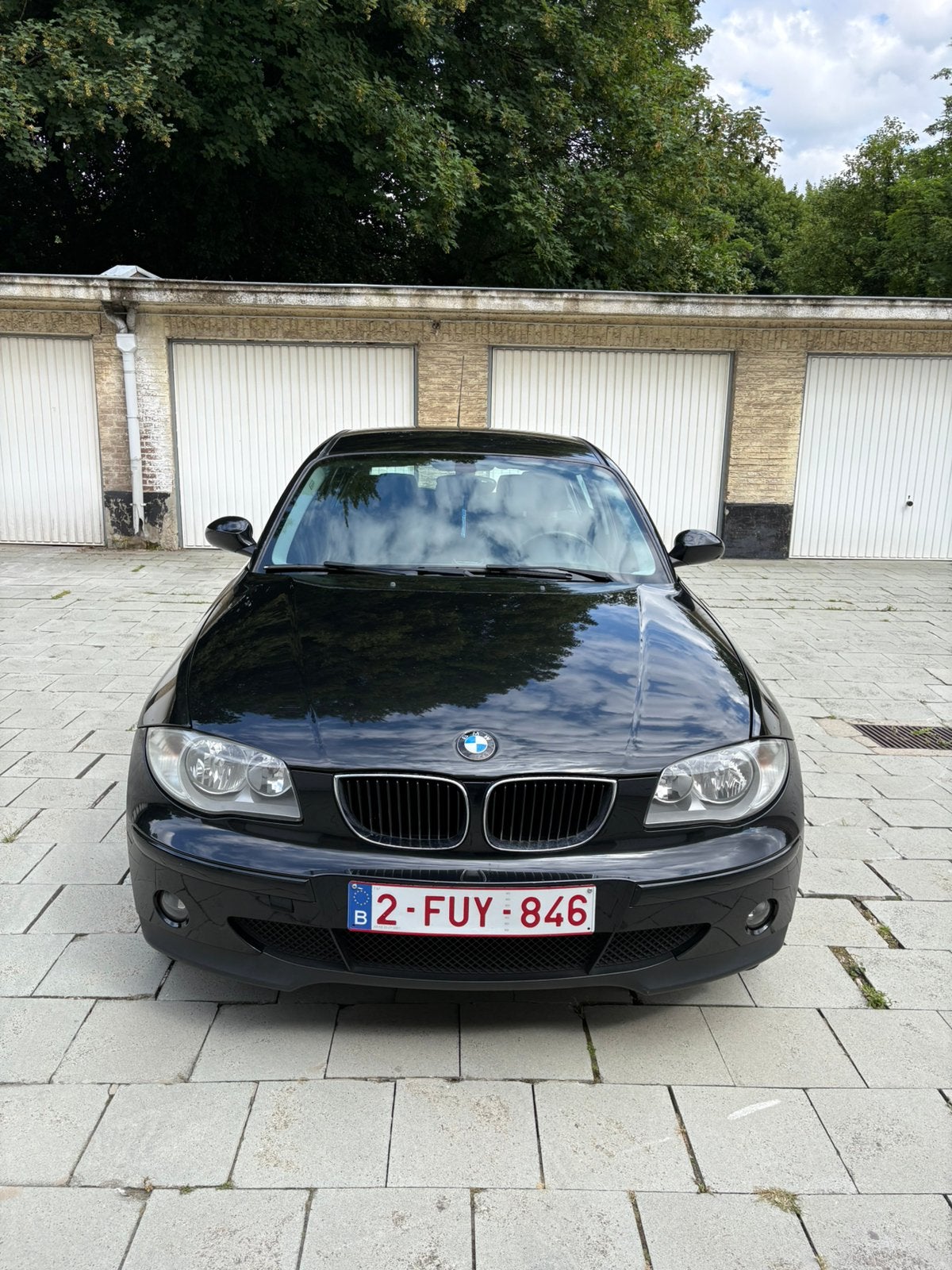 BMW 116 Essence, Autos, BMW, Série 1, Essence, Berline, 5 portes, Boîte manuelle, Noir, Noir, Enlèvement