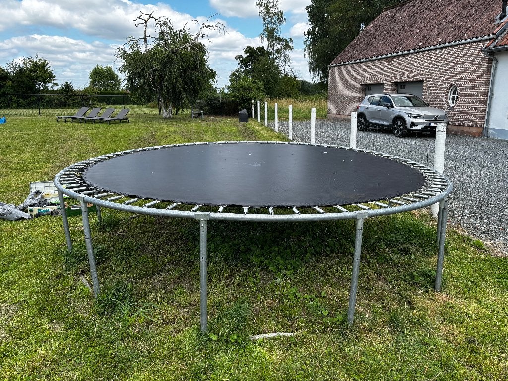 Trampoline gratis, Ophalen, Gebruikt