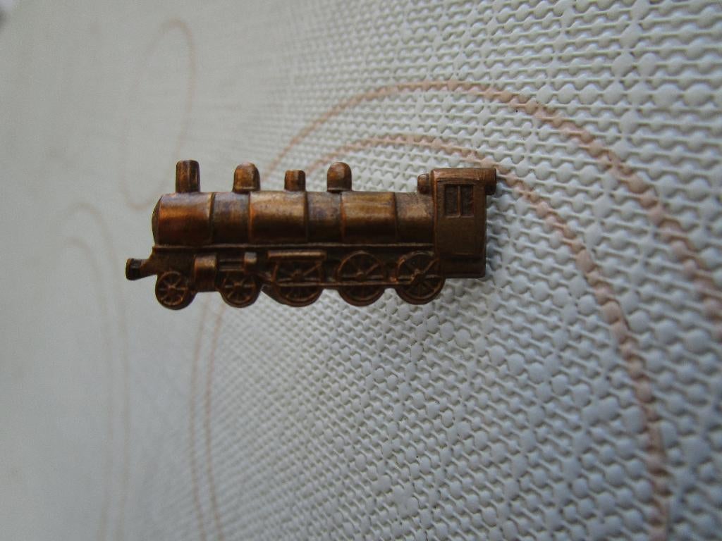 (GERESERVEERD Valere) militair, trein, locomotief kenteken, Ophalen, Overige soorten, Embleem of Badge