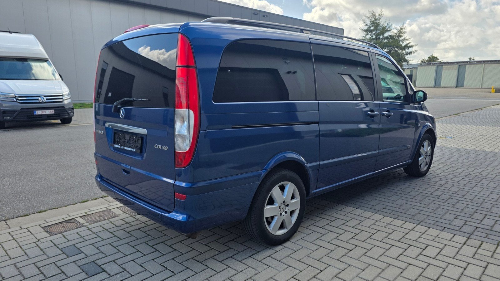 Mercedes Viano 3.0CDi LONG 6 ZIT ! AUTOMAAT., Autos, Mercedes-Benz, Cuir, Achat, Entreprise, Capteur de lumière