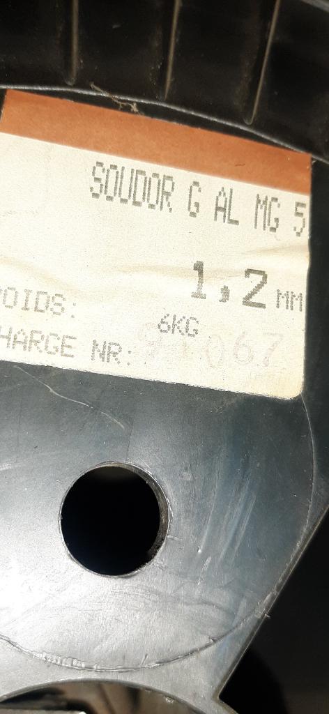 Lasdraad aluminium, Ophalen, Nieuw