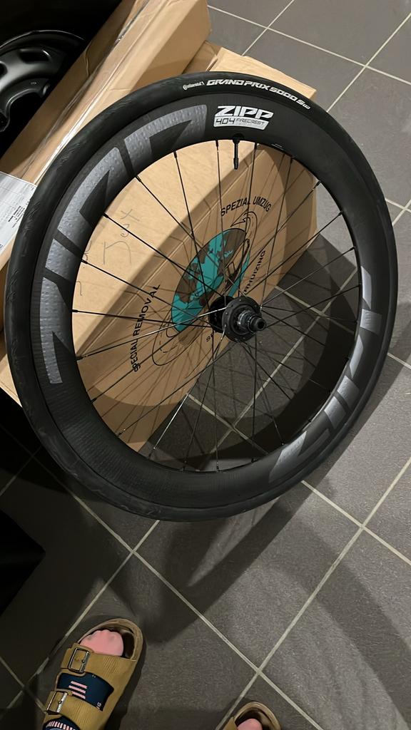 Zipp 404 firecrest, Fietsen en Brommers, Fietsonderdelen, Ophalen, Zo goed als nieuw