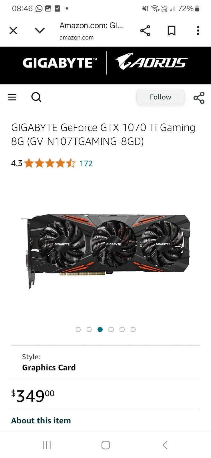 GTX 1070, Computers en Software, Ophalen