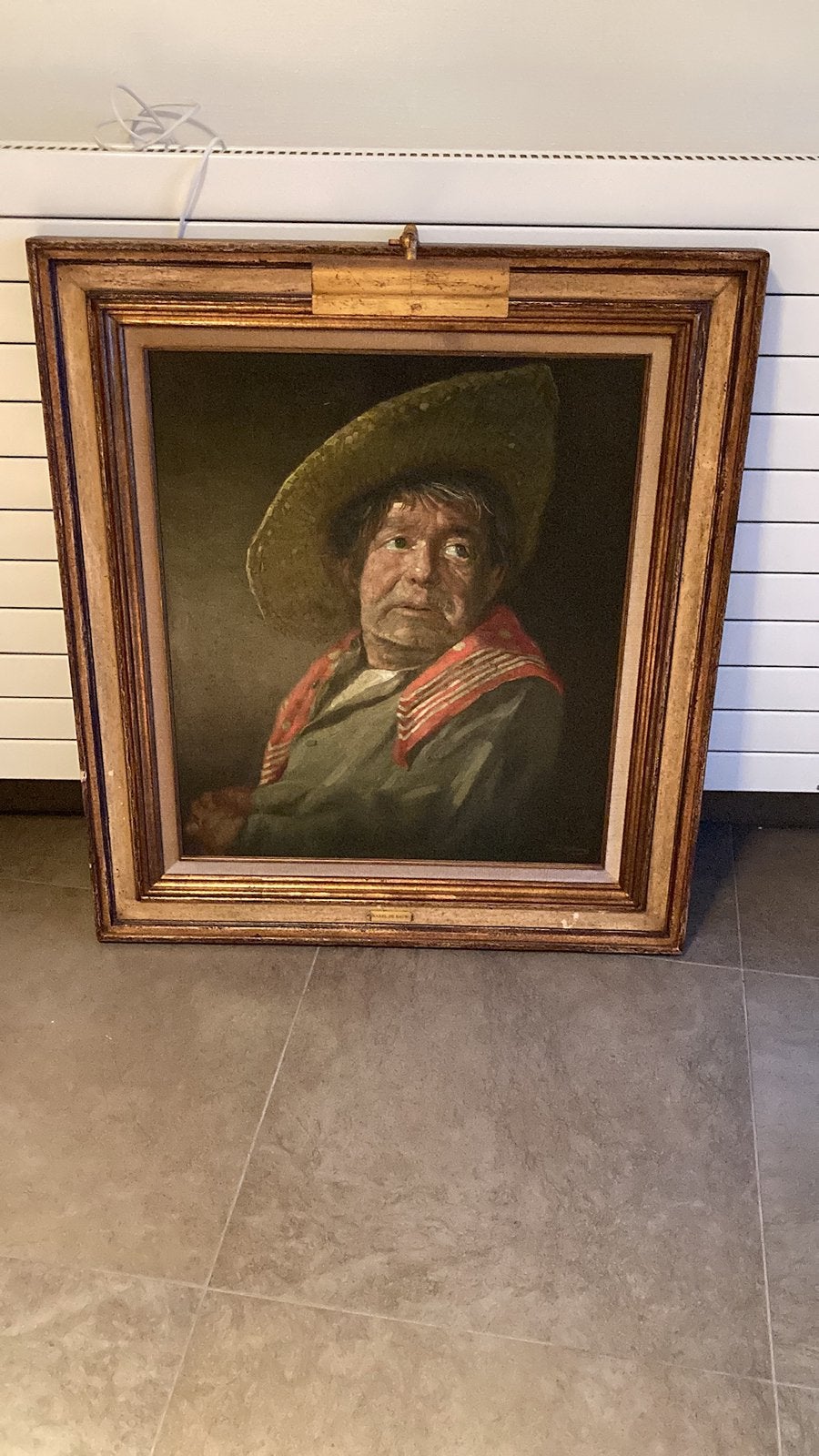 Schilderij Karel De Bauw, Enlèvement