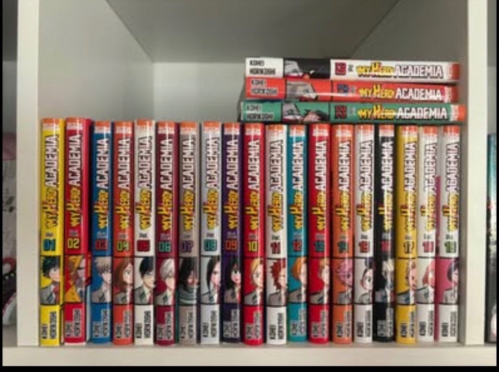Manga my hero academia, Boeken, Meerdere comics, Ophalen, Zo goed als nieuw, Japan (Manga)