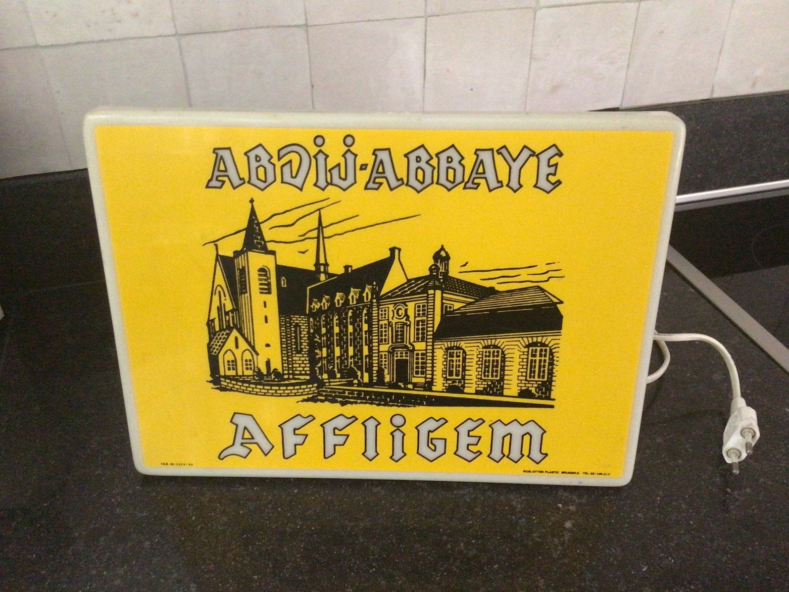 Lichtbakje Affligem, Enlèvement, Utilisé, Table lumineuse ou lampe (néon)