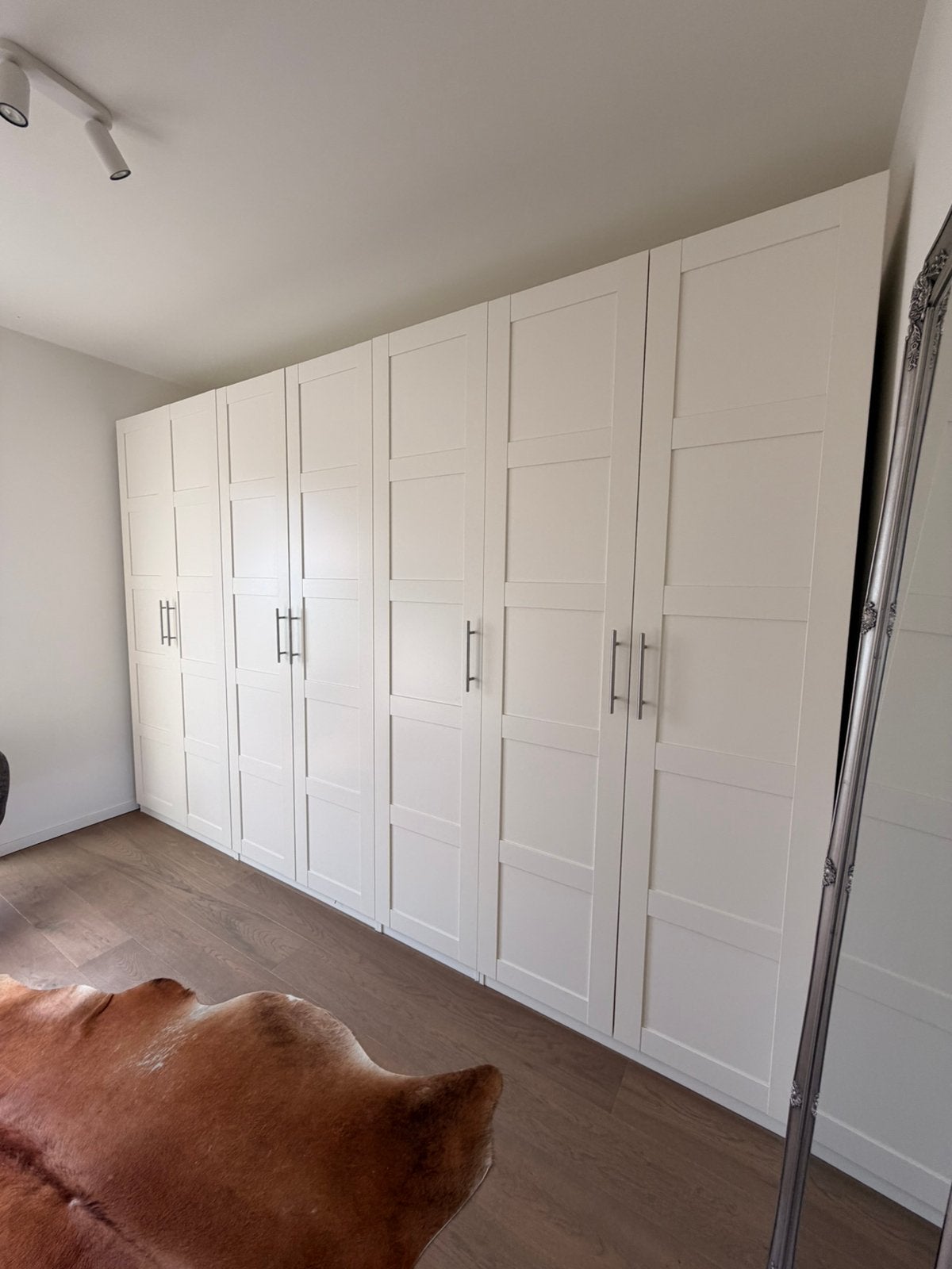 Armoire IKEA PAX blanche 3,50 m x 2,34 m, Enlèvement, Comme neuf