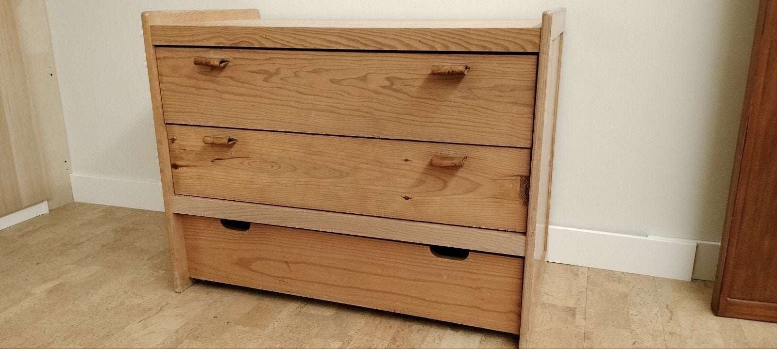ladekast, Huis en Inrichting, Kasten | Ladekasten, Ophalen, Gebruikt, 100 tot 150 cm, 3 of 4 laden