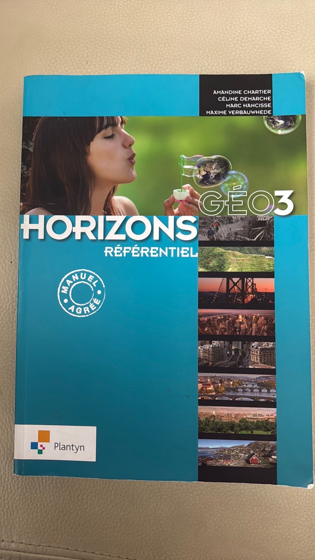 Livre scolaire Horizons 3 parfaite etat, Livres, Enlèvement, Comme neuf, Géographie