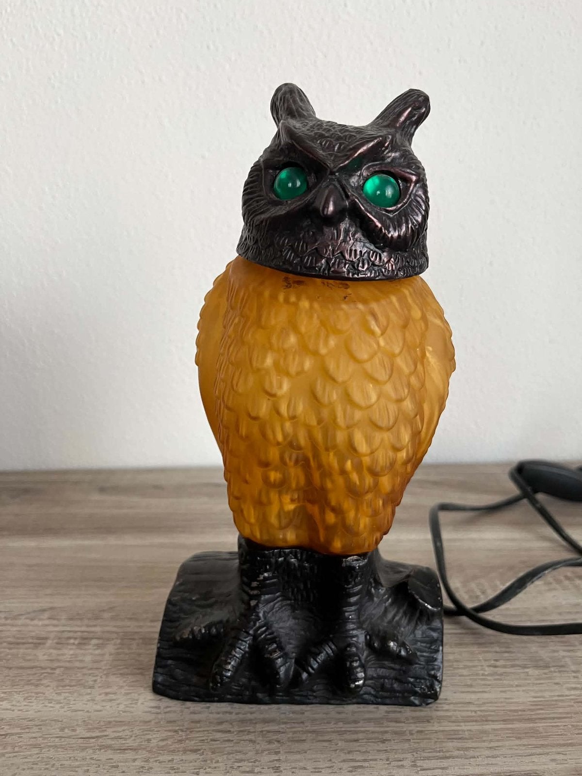 Lampe Owl, Maison & Meubles, Lampes | Lampes de table, Enlèvement ou Envoi, Comme neuf