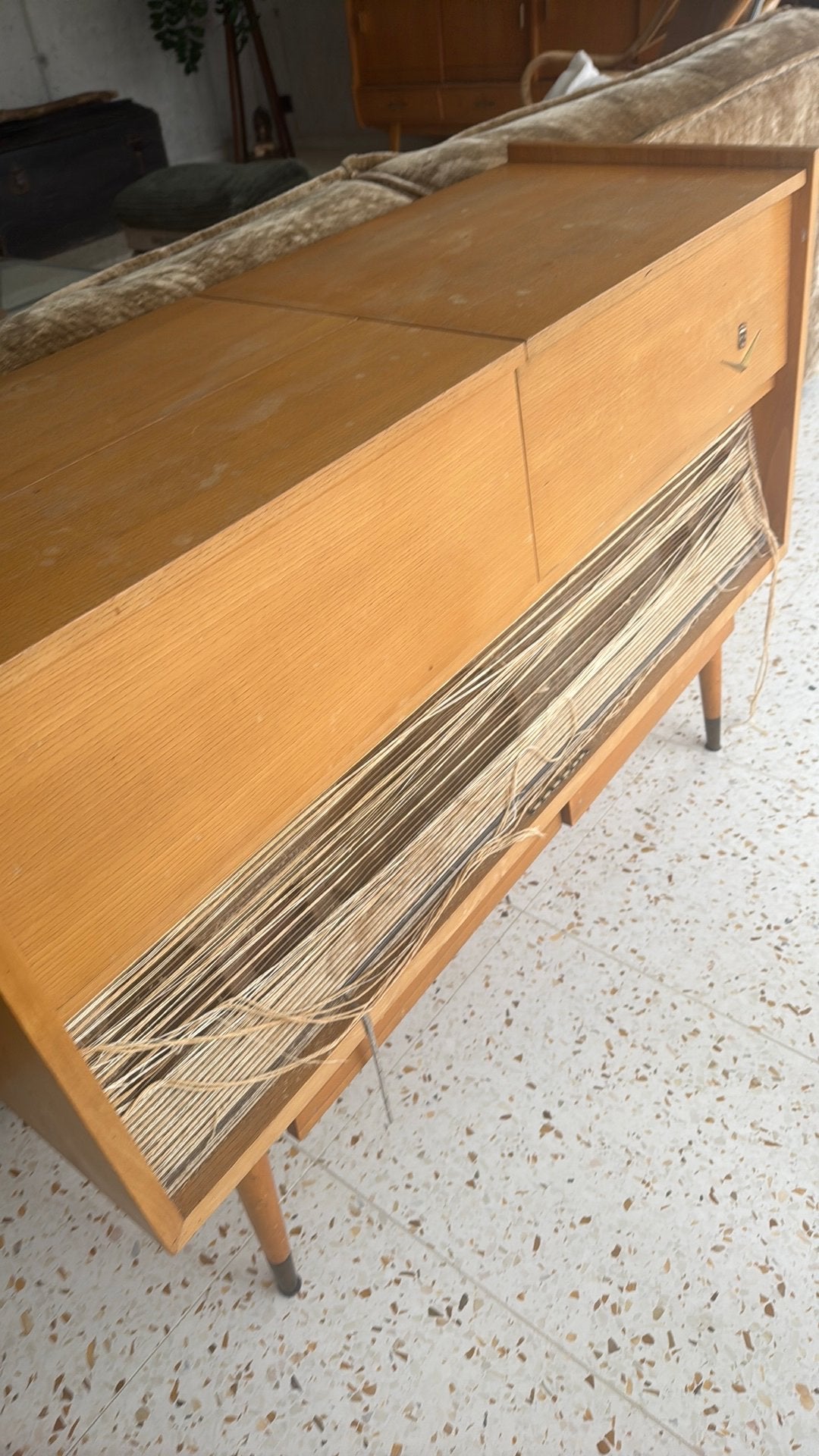 Vintage grundig platendraaier, Ophalen, Gebruikt