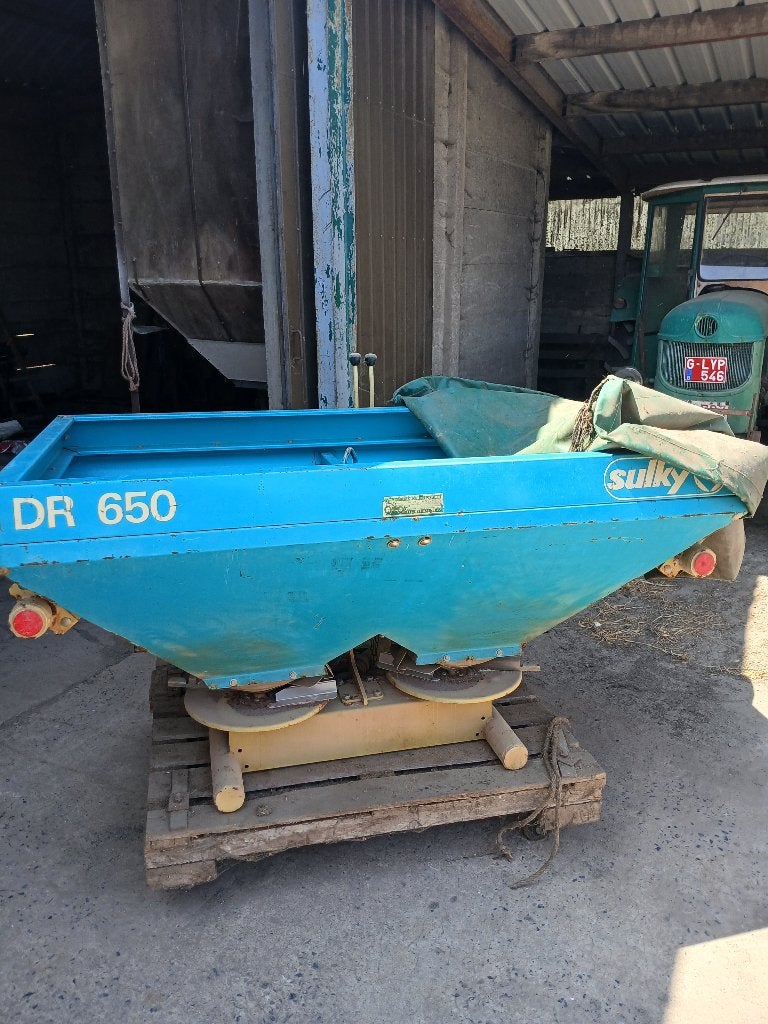 kunstmeststrooier Sulky 650 kg, Ophalen, Akkerbouw, Gewasbescherming en Bemesting
