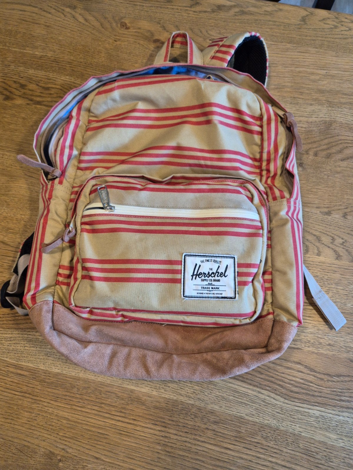 Rugtas zak/Schooltas HERSCHEL ZGAN, Handtassen en Accessoires, Tassen | Rugtassen, Ophalen of Verzenden, Zo goed als nieuw