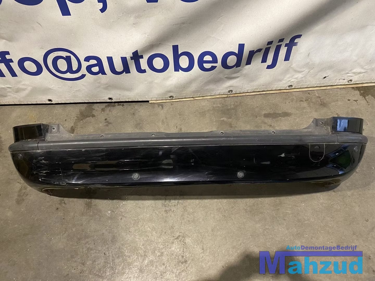 OPEL ZAFIRA A Zwart Z20R Achterbumper 1999-2005, Gebruikt, Opel Automobile GmbH, Kontakt@opel-infoservice.de, Achter