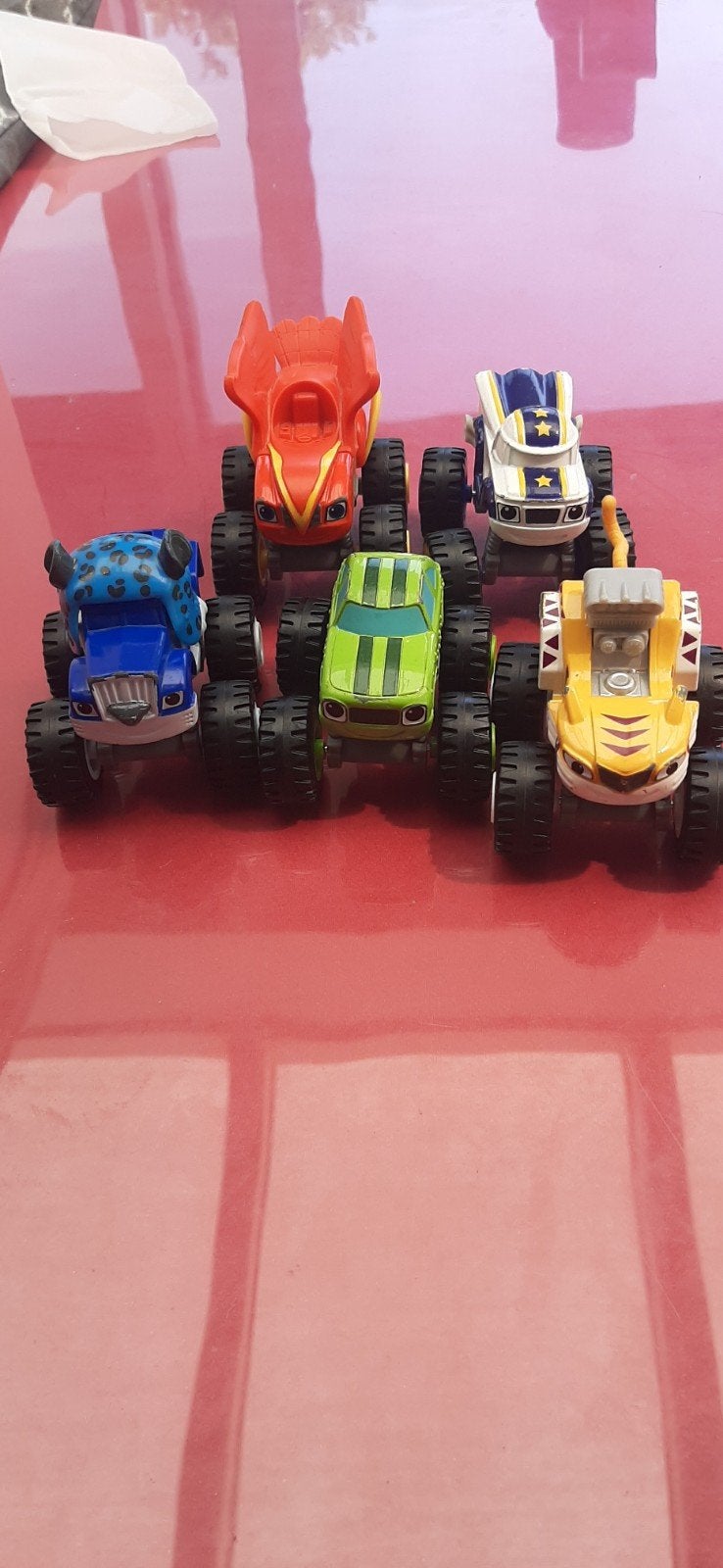 Blaze en de monsterwielen kleine auto´s, Kinderen en Baby's, Ophalen